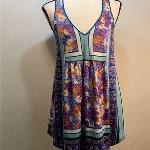 Anthropologie Dream Daily floral tank top